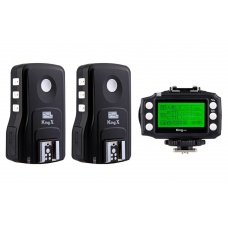 Pixel King Pro Full - transmitator + 2x receptoare pentru Nikon