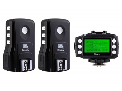 Pixel King Pro Full - transmitator + 2x receptoare pentru Nikon-Вспышки и Свет для Nikon- 